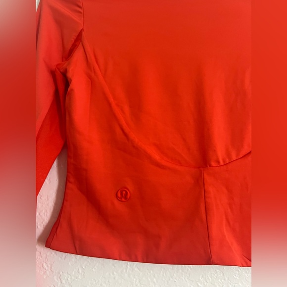 🦋3xHP!!🦋 Lululemon | NWT Cropped Tight-Fit Lined Long-Sleeve Shirt - Picture 11 of 12